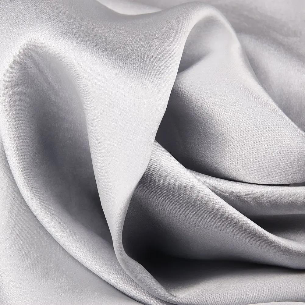 1pc Pillowcase Simulation Silk Silk Satin Zipper Pillowcase Hairdressing Pillowcase Comfortable Home Decoration Cushion
