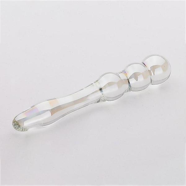 Bagheta de cristal cu margele noi de sticla