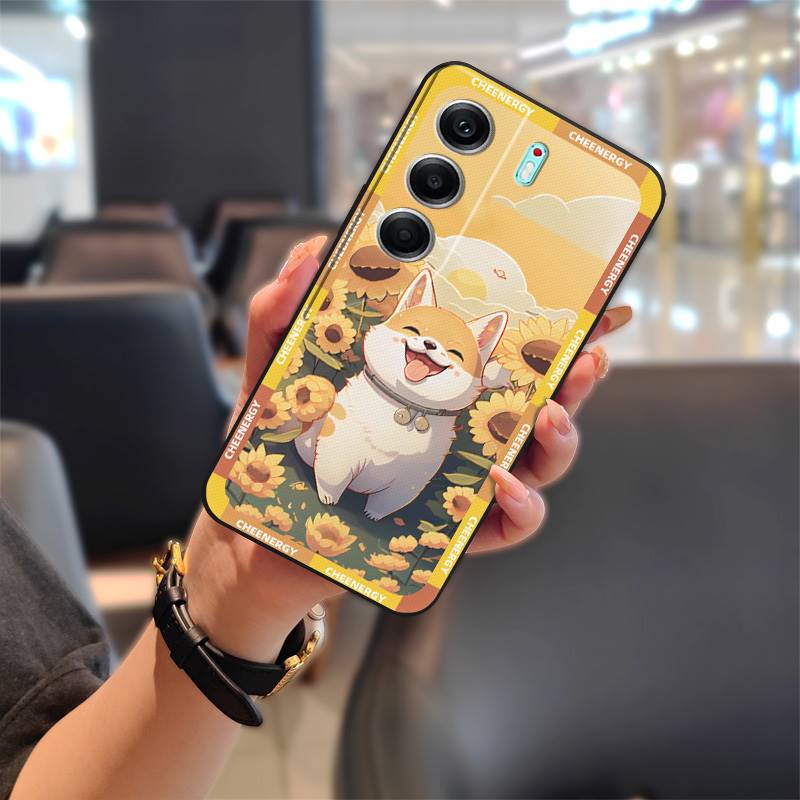 Silicone Dirt-resistant Phone Case For Tecno Camon40 Pro 5G/CM7 Back Cover Waterproof Cartoon Fashion Design Soft Case