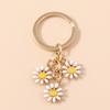 Portachiavi in smalto carino, portachiavi con fiori di ciliegio colorati, portachiavi dolci per donne e ragazze, accessori per borse, gioielli fai da te, regali
