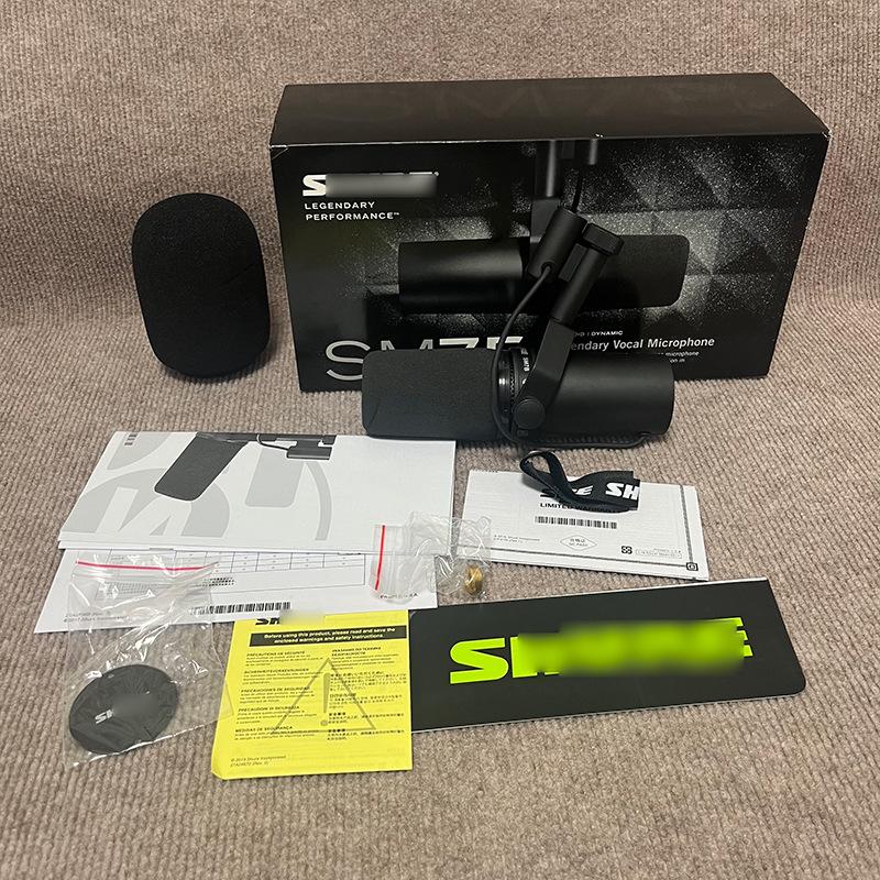 SM7B Dynamic Wired Microphone: High-Quality for Karaoke, Stage, & Studio Performance