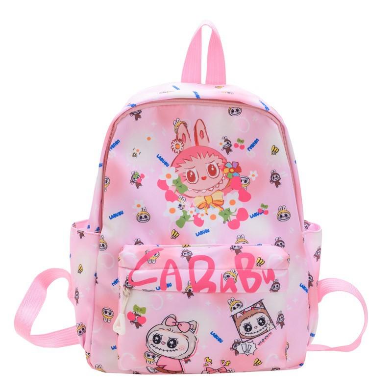 Schoolbag Early Autumn Cartoon Cute and Lightweight Kindergarten Schoolbag 1011 New Cute Printing Backpack Boys and Girls Backpack