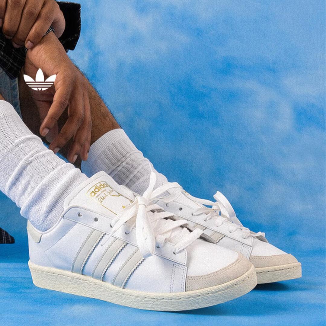 

Adidas Shoes - JABBAR LO Classic Low-top Sneakers Canvas Shoes, Adidas Clover Model JI3425 36 белый