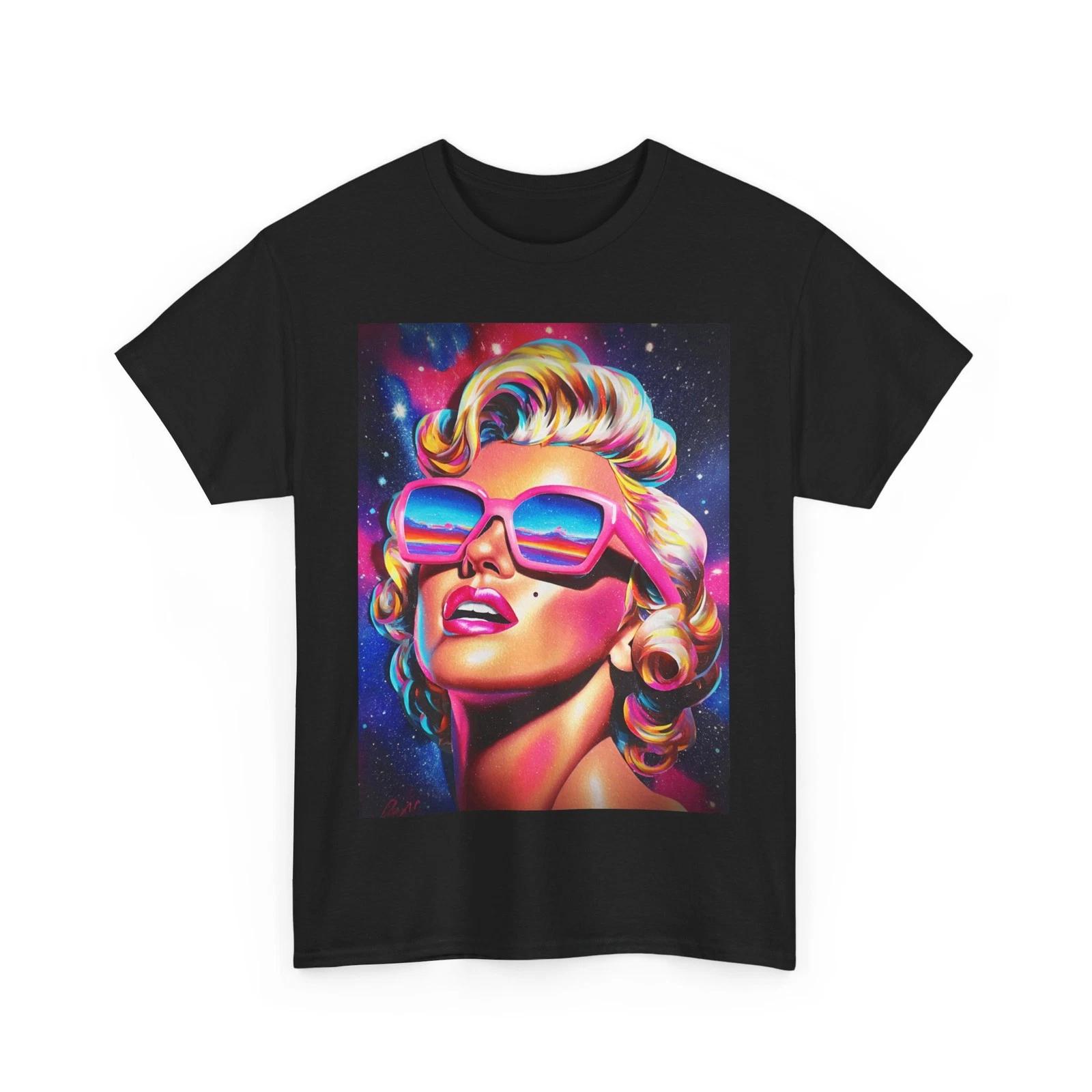 MARILYN MONROE RETRO POP ART TEE Tshirt MEN WOMEN TEEN KAWAII FUN POSTER SHIRT M
