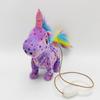35cm Electric Walking Unicorn Plush Funny Toy Talking Toy Unicorn Singing Music Stuffed Toy for Children Kids Gift