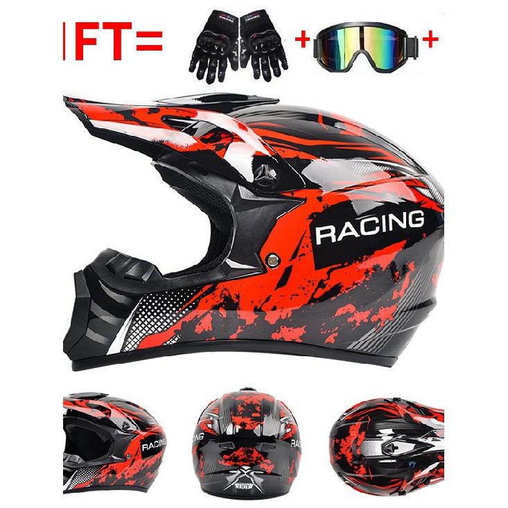 Exclusive Supply DOT Certified Motorcycle Off-Road Helmet Mountain Bike Speed-Reducing Riding Safety Helmet