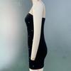 GMXIA Dress Summer Sexy Elegant Wind Package Hip Dress Sleeveless Strapless Slim Short Dresses