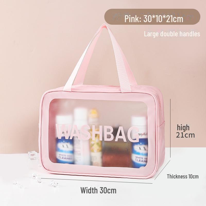 Large Capacity Waterproof PVC Travel Toiletry Bag - Cross-Border Cosmetic & Swim Storage
