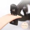 1PC Leather Craft Hole Punch Tool 4mm Hole Puncher Carbon Steel Leather Craft Hand Tool 17cm HandHeld Carbon Steel Silent Pliers