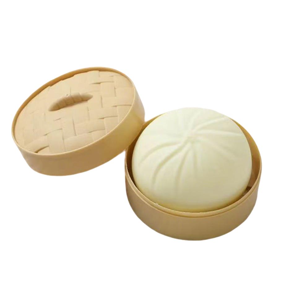 Hot Simulation Steamed Bun Green Apple Squishy Stress Relief Vent Toy Moldable Stress Ball Perfect Relaxing Gift For Friends