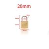 Waterproof Student Locker Padlocks 20/25/32mm Durable Anti-Rust Lock for School Gym Home Cabinet