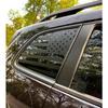 Xinghe for Je@p Cherokee 2014-2023 Rear Side Window American Flag Decal Sticker Matte Black 2pcs, NOT for Je@p Grand Cherokee