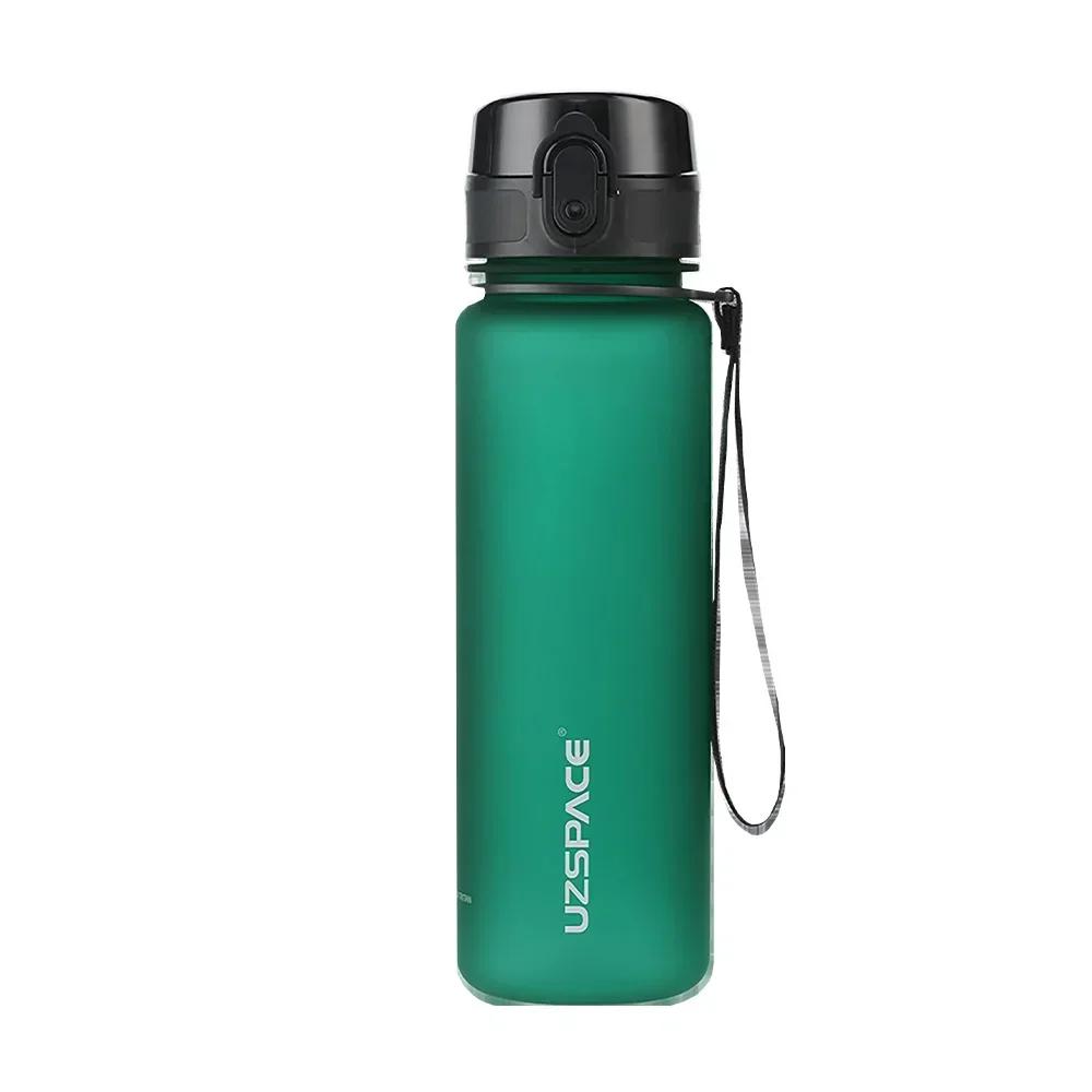 Het Försäljning 500/1000ML Sport Vattenflaska Shaker Utomhus Resa Bärbar Läckagesäker Drickflaska Tritan Plast Drickflaska BPA-fri