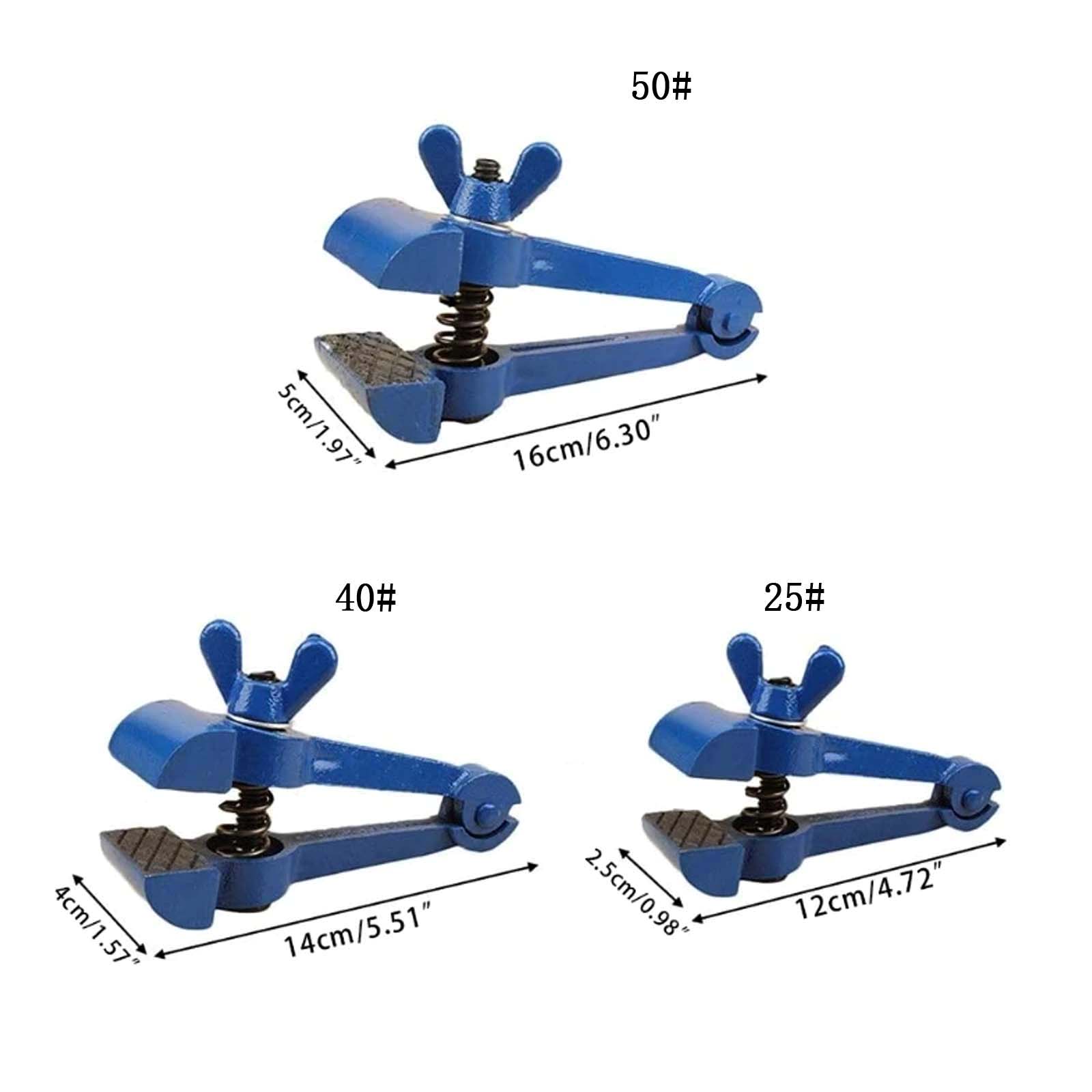 

25/40/50# Mini Hand Vise , Heavy Duty Engineer Vice Holder Machinist Vise Industrial Metalworking Tool Jaw Work Bench Table Cast 40