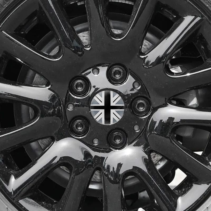 4Pc 54mm 52mm Car Wheel Center Cap Hub Covers Badge Stickers For Mini Cooper One JCW F54 F56 F60 R55 R56 R58 R60 R61 Accessories