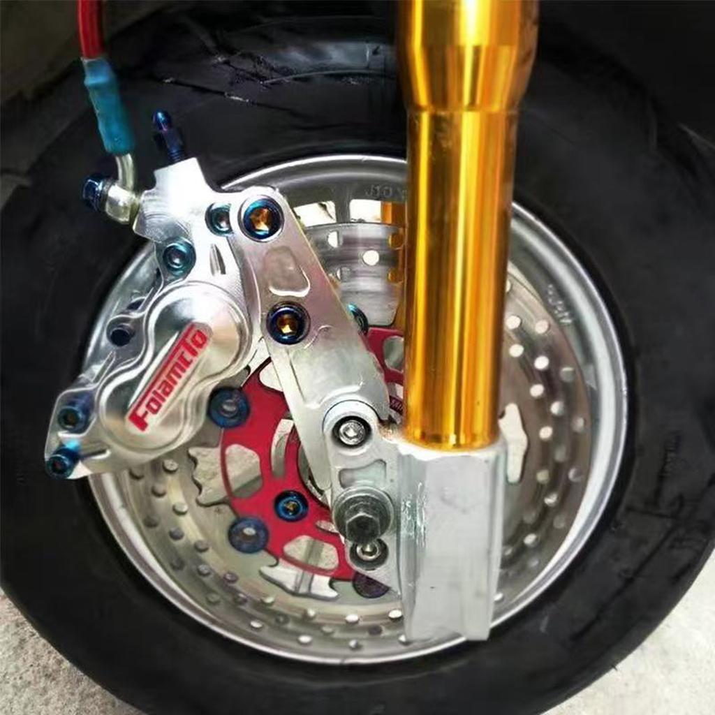 Motorcycle 30mm Front Brake Caliper Bracket Adapter Support For 220mm Brake Disc/40mm Brake Caliper Rpm Adelin Electric Scooter