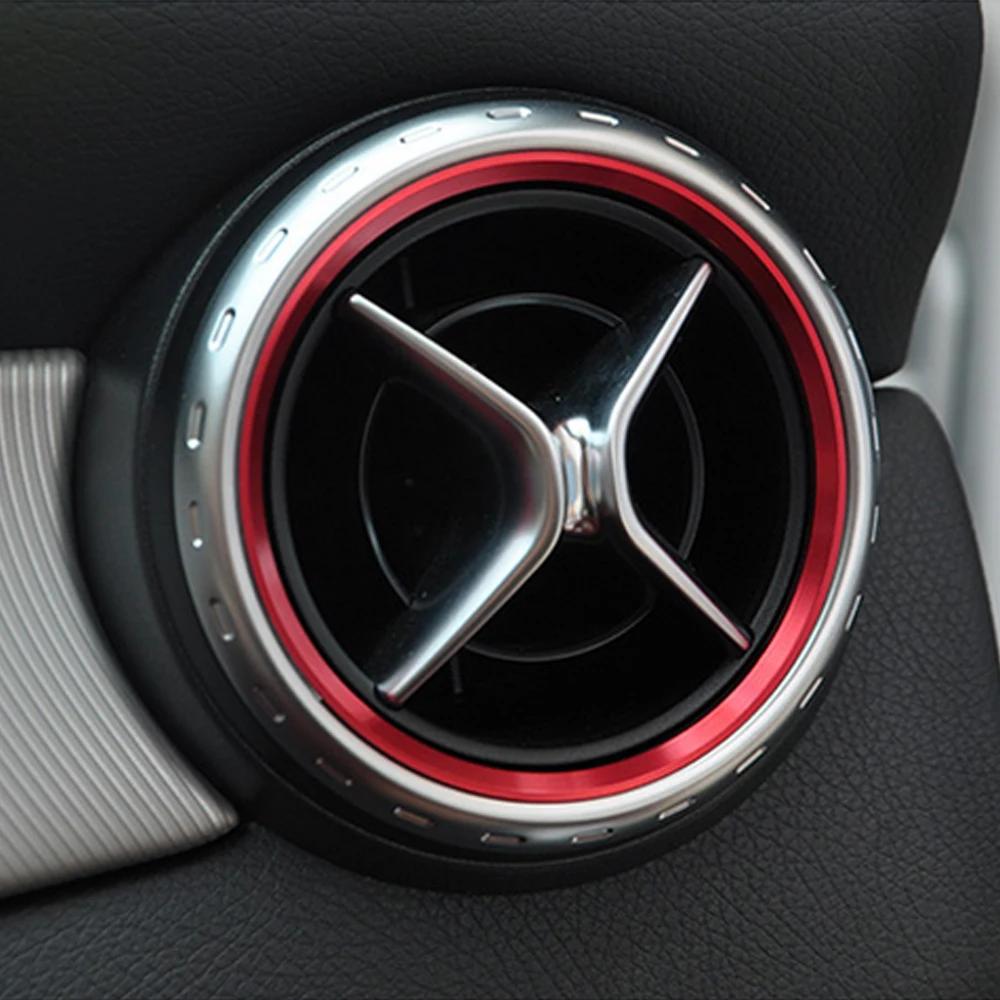 Set Klimaanlagen-Lüftungsauslass-Ringblende Dekoration für Mercedes Benz A B Gla Cla Klasse W176 W246 C117 X156 Amg 2012-