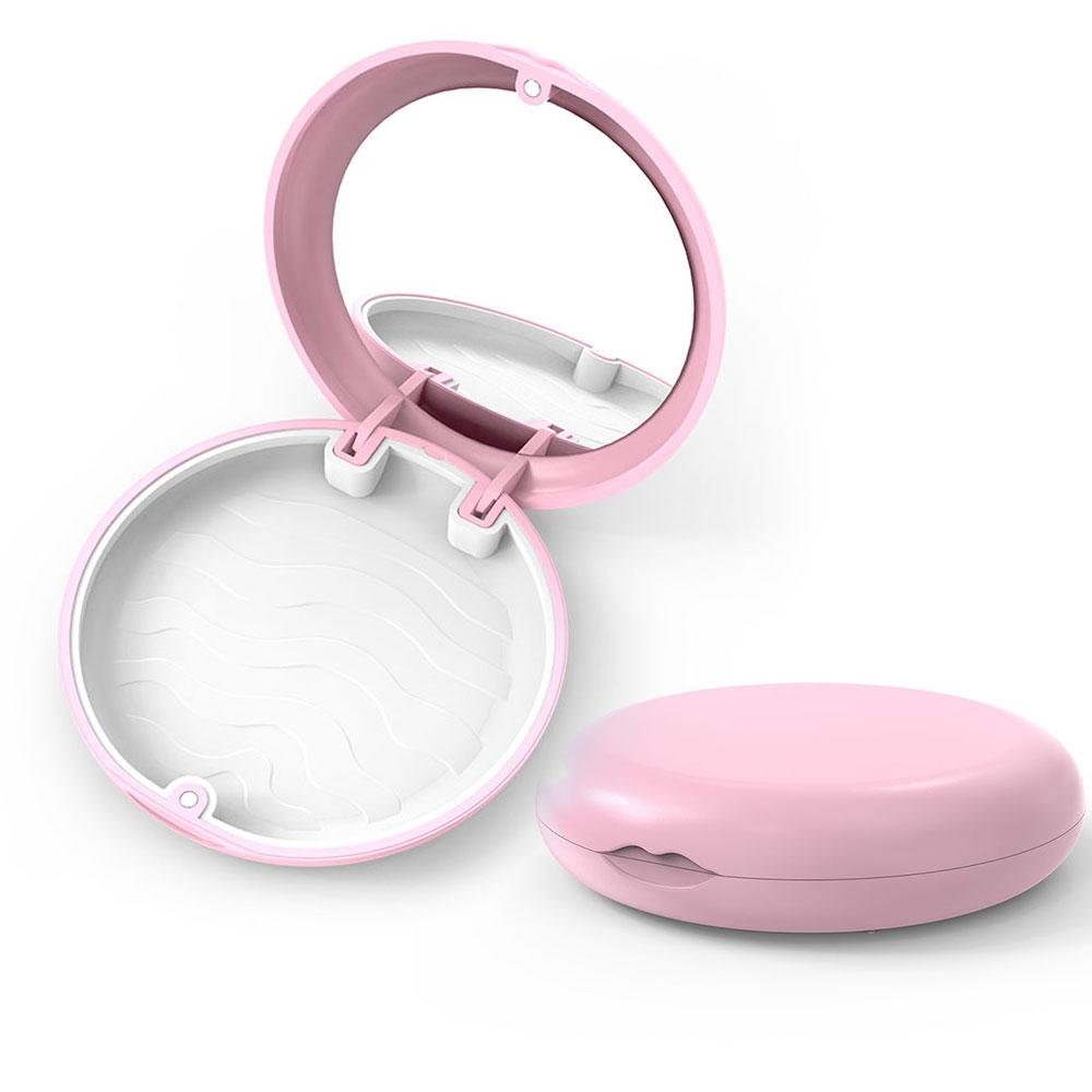Retainer-Box Falsche Zähne Prothesen-Aufbewahrungskoffer Mundschutz Aligner Zahnspangen Kieferorthopädie Behälter Mundhygieneartikel Organizer