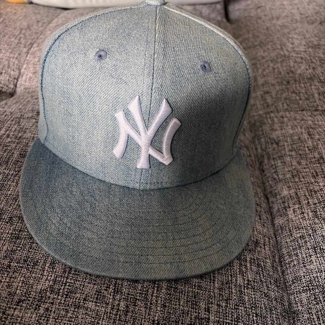 Used New Era 9FIFTY New York Yankees Denim Cap
