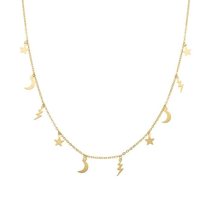 Collier Luxenter en or jaune 18 carats - Diaxi