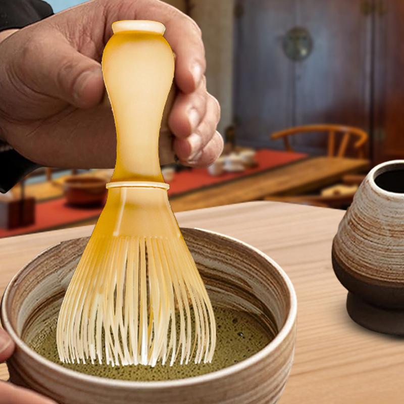 Kitchen Accessories Handcrafted Matcha Green Tea Powder Whisk Teaware Japanese Ceremony PP Chasen Matcha Whisk Tools