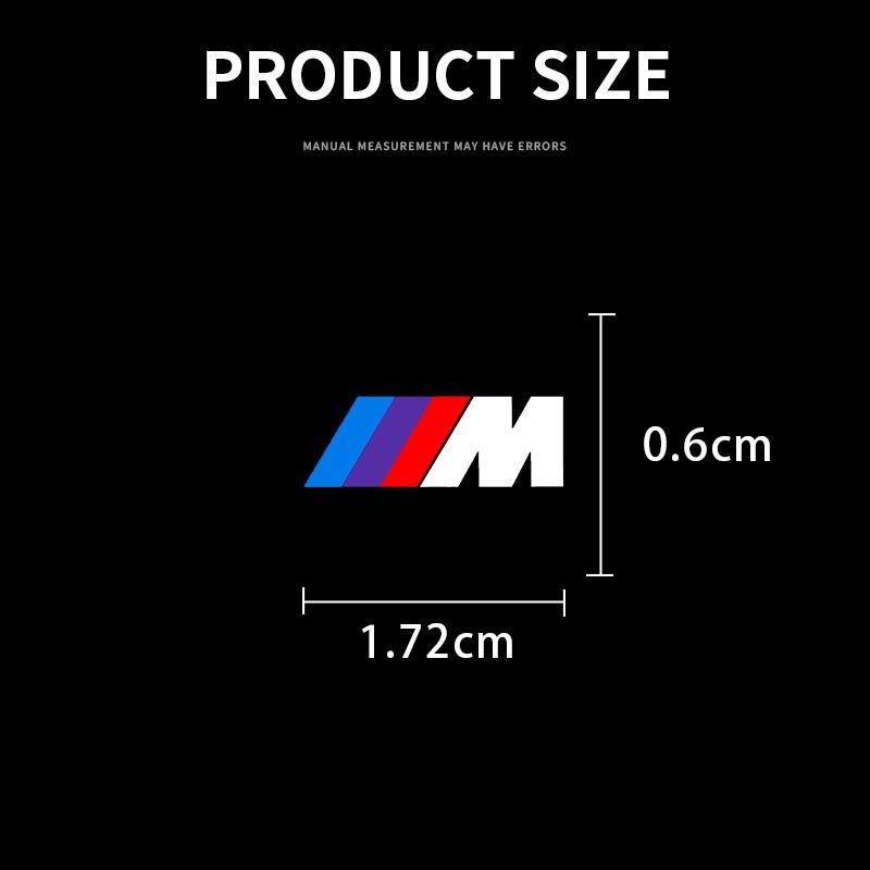 2/5/10 vnt. Automobilio logotipo lipdukas Centrinio valdymo lipdukai Automobilio priedai BMW M E34 E36 E60 E90 E46 E39 E70 F10 F20 F30 X5 X6 X1 M3 M5 M6 E71 F01 F02 F87