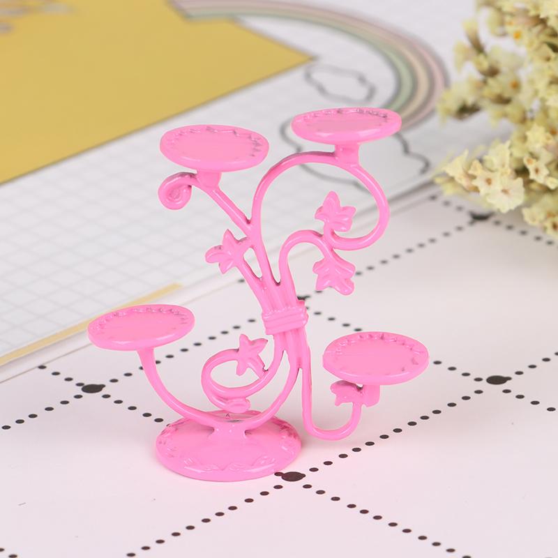 1/12 Dollhouse Miniature Food Groceries Supplies Fruit Stand Delicious Cakes Rack Kitchen Toys for Baby Kids