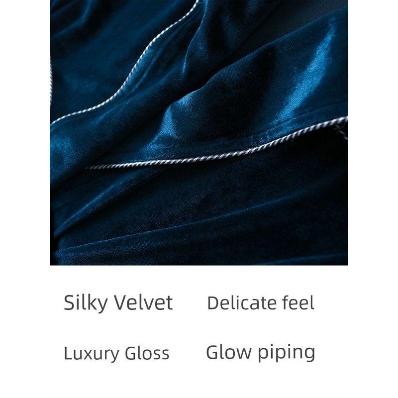 Celebrity Style High-End Temperament Couple Men's and Women's Nightgown Gold Velvet Wedding Morning Gowns Autumn Pajamas Homewear Bathrobe