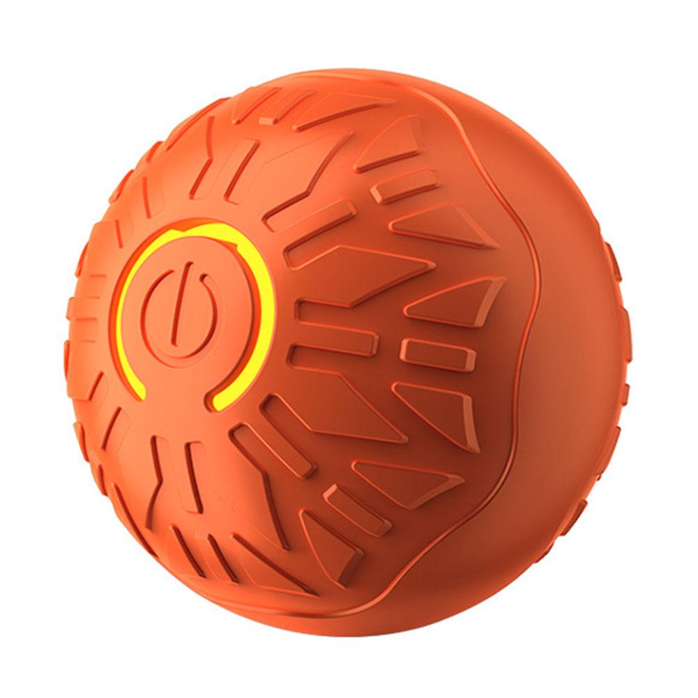 

Interactive Cat Toy Ball USB Rechargeable Automatic Rolling Ball Self Rotating Ball Fast Rolling Ball for Indoor Cat Kitten оранжевый