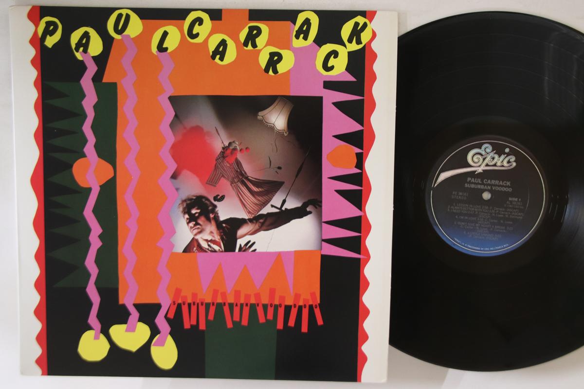 

LP Record PAUL CARRACK - Suburban Voodoo PE38161 Epic US Rock Used