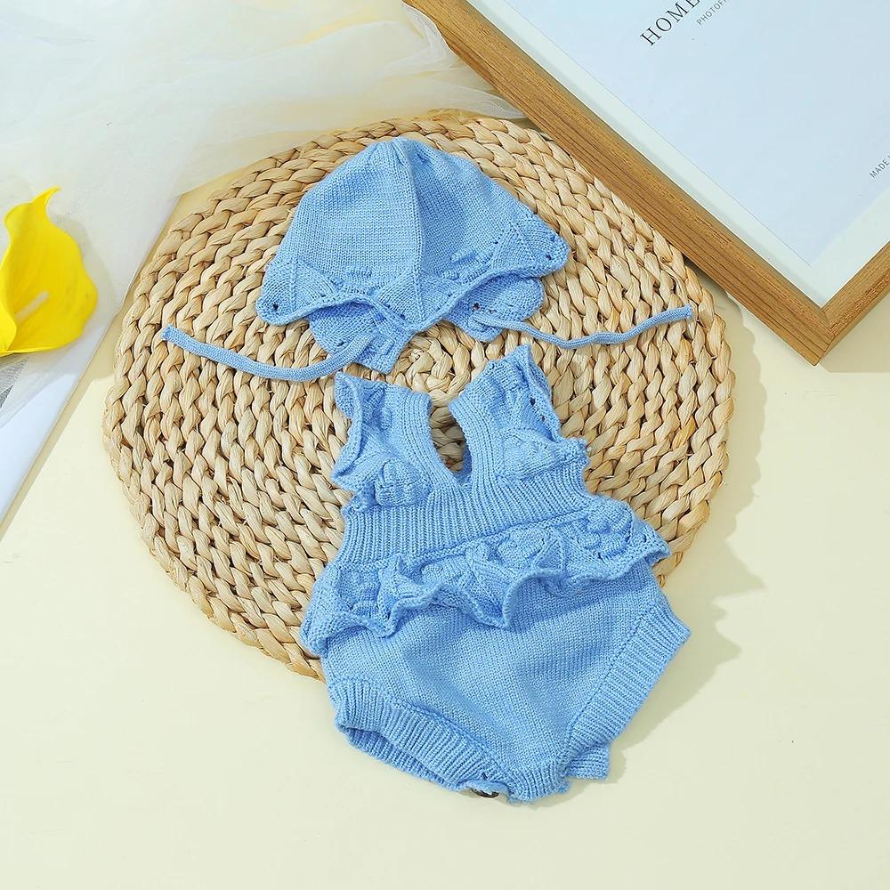 Baby Doll Clothes for 15.75inch Reborn Baby Doll Sweater Jumpsuit Clothes Accessories Cute Fashion For 40cm Baby Doll Accessorie
