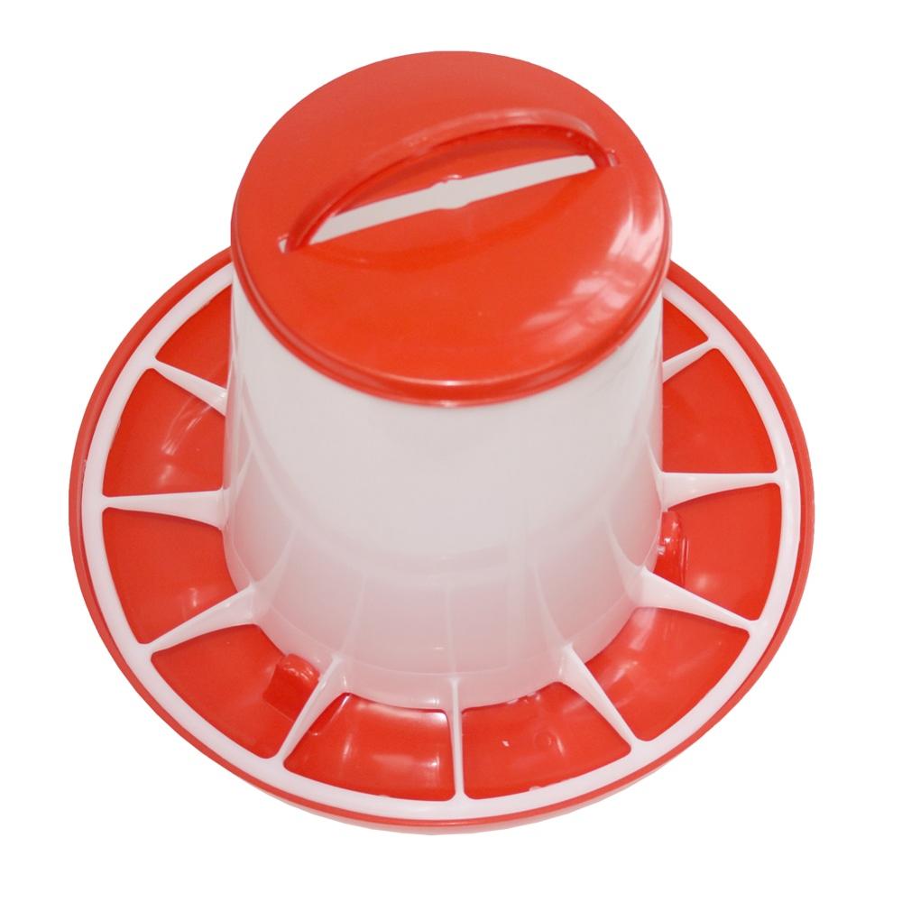6KG Chicken Drinker/Feeder Rooster Hen Drinking Kettle Feeding Device Farm Animal Poultry Feeding Watering Supplies