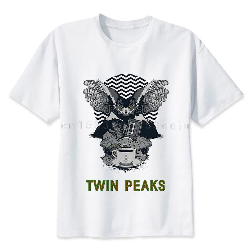Twin Peaks Tshirt Men Tv Fashion Tshirts Men Tee Shirt Tops Short Sleeve T Shirt