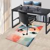 1PC cat abstract Carpet Office Rug Mat Home Decor Area Carpet Festival Gift Office desk chair carpet Longlasting Material