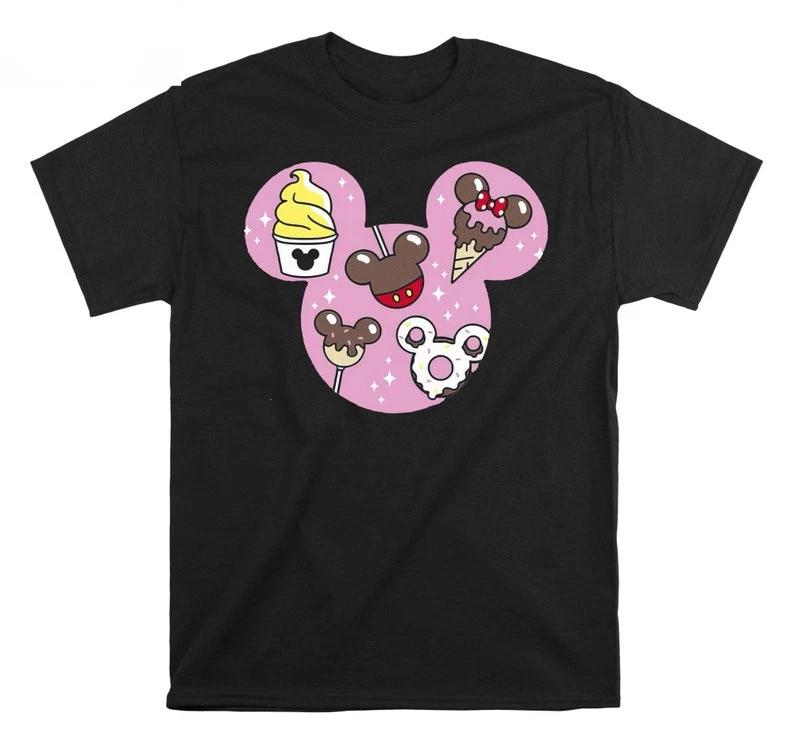 Mickey Ears Black TShirt S