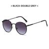 Women Men Sunglases Round Sun Glasses New Women's Metal Frame Fishing Glasses Eyewear UV400 Shades for Lady