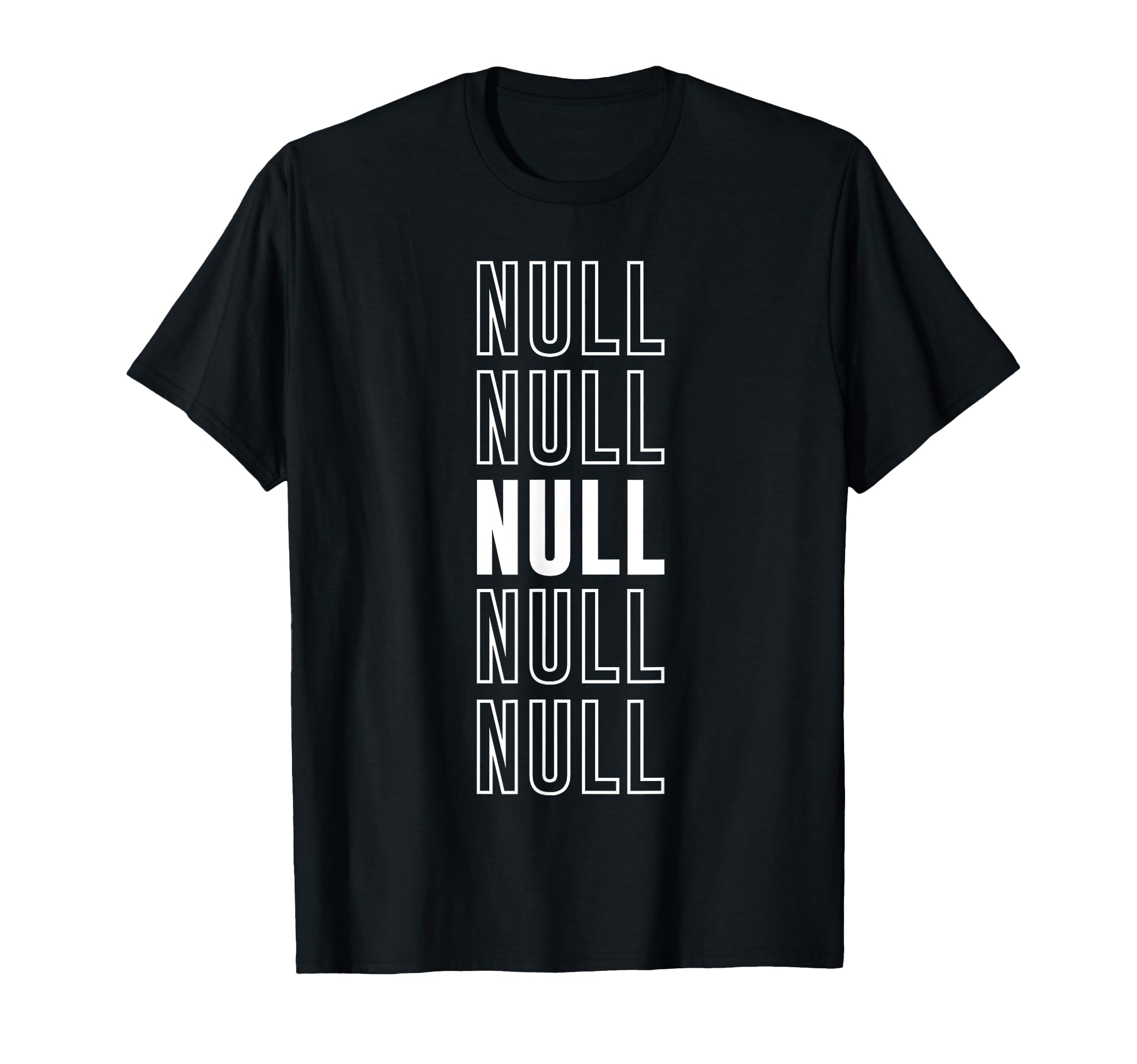 

NULL T-shirt