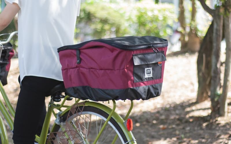 MARUTO Penta Thick Rear Basket Old Blue D-2R-600 Two-Tier Cover,