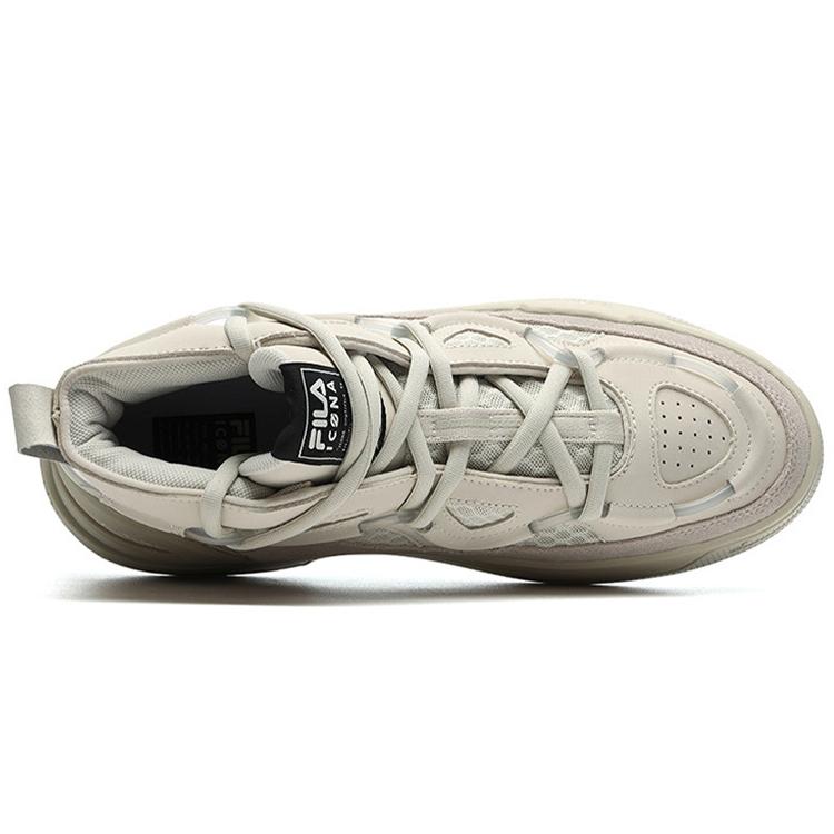 New FILA High Top Retro Basketball Shoes Gray F12M141201FLF