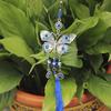 Butterfly Turkish Blue Glass Amulet Wall Hanging Home Decoration Lucky