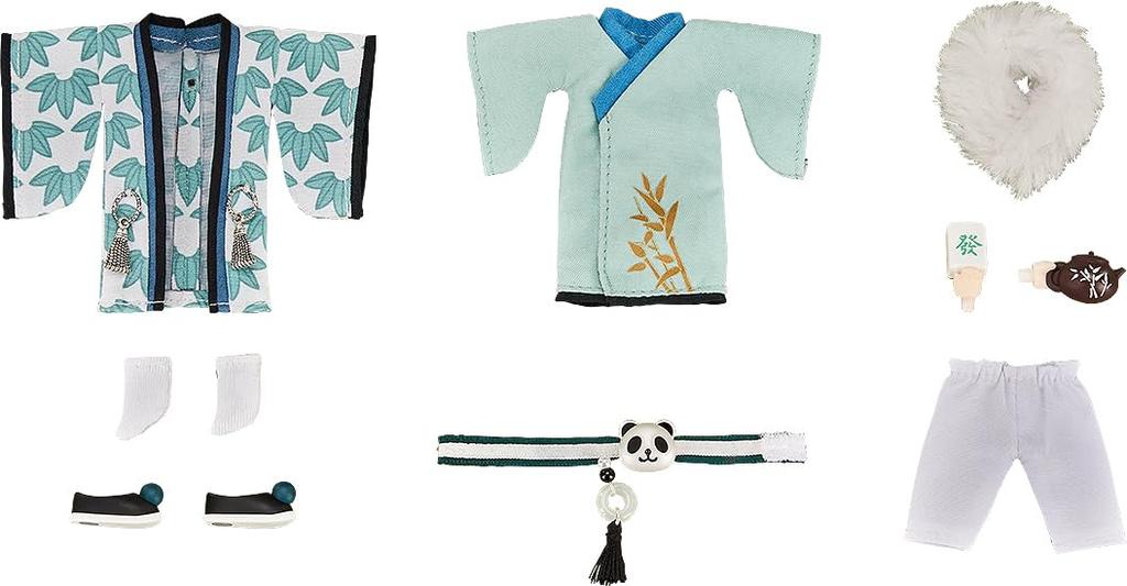 Nendoroid Doll Chinese Style Outfit Set Panda Mahjong Laurier