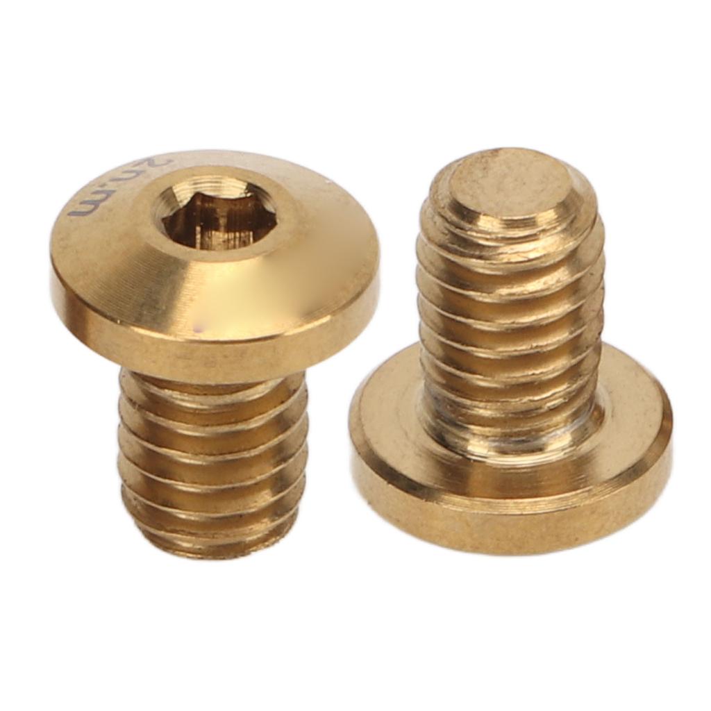 2Pcs Bike Brake Screws Accurate Thread Mountain Bicycle Brake Fixed Screws for UT6800DA9000DA9010FORCE