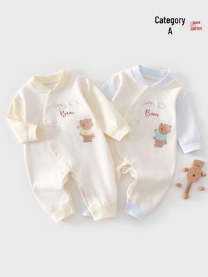 Unisex Babybody - Frühjahrs- und Herbst-Strampler für Neugeborene und Kleinkinder