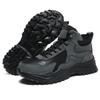 TUINANLE Winter-Plateauschuhe für Herren, Plüsch, warme Outdoor-Sneaker, Herren-Schnürschuhe, rutschfeste Schneesportschuhe