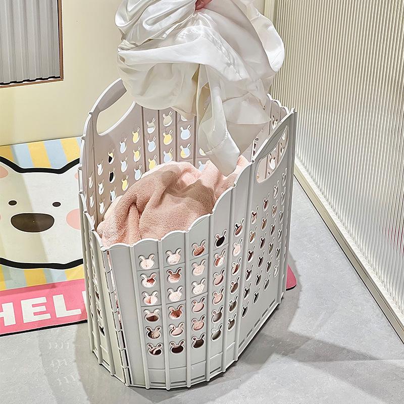 Foldable Wall-Mounted Bathroom Laundry Hamper