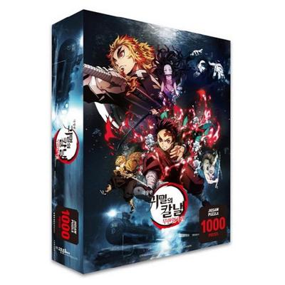 Demon Slayer Jigsaw Puzzle 1000 Piece Infinite Train, Korean Popular Puzzles
