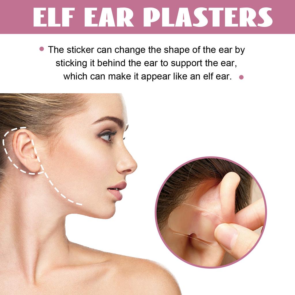 EELHOE invisible ear stickers breathable waterproof ear correction stickers for smaller face look