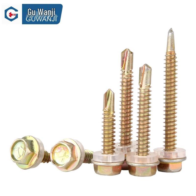 GUWANJI Hex Flange Head Self-Drilling Screws