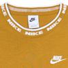 New Nike Set-in Sleeve T-Shirt Men's Yellow FB7310-716