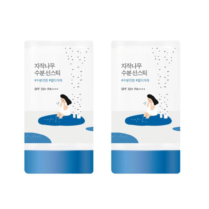 Round Lab Birch Juice Moisturizing Sun Stick SPF50+ PA++++19g + 19g Double Set 19g + 19g